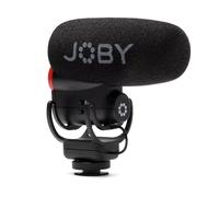 JOBY Wavo Plus, Microphone De Vlogging sur Caméra, Microphone Super Cardioïde avec Monitoring Audio en Direct, Filtre Passe-Haut, Mode Auto, Niveau De Batterie LED, Microphone pour Caméras Compactes