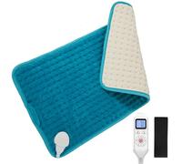 JOBYNA Coussin Chauffant Électrique, Coussin de Thermothérapie avec Ceinture pour Soulager la Douleur pour le dos, le cou, les épaules et le ventre, Chauffage en 5 Secondes 30℃ à 70℃ (30 * 60CM)