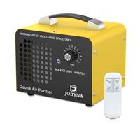 JOBYNA Générateur d'ozone 10,000 mg/h avecTélécommande, Commercielle Purificateur d'air à l'ozone Éliminateur D'odeurs avec Minuteur pour Bureau, Garage, Hôtel, Chambre, les Voitures, la Fumée