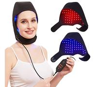 JOBYNA Thérapie par la Lumière Rouge et Infrarouge et Bleue pour la Repousse des Cheveux, Chapeau de Luminothérapie Lampe Infrarouge, Red Light Therapy pour la Perte de Cheveux, Douleur