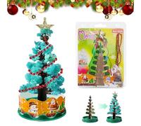 Jocanova Sapin Magique de Noël, Mini Sapin à Croissance Magique DIY, Petit Arbre de Noël Décoratif, Cadeau Créatif pour Enfants (Sapin de Noël)