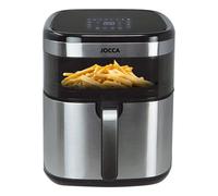 Jocca Friteuse à air chaud 2385 10 L avec hublot 30,5x43,5x36,4 cm