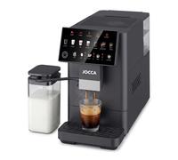 Jocca Cafetière super automatique 20 bar avec moulin et réservoir de lait | Écran tactile, 7 boissons, réservoir de lait 750 ml, moulin à 15 niveaux, nettoyage automatique et dosage réglable