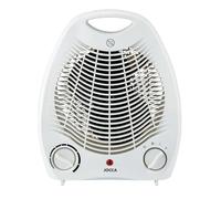 Jocca - Chauffage électrique à air chaud 2000W | Poêle de salle de bain | Fonction chauffage et ventilateur | 2 vitesses | Poignée pour un transport facile [Classe d'efficacité énergétique B]