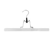 Jocca - Cintres en bois blanc pour jupes et pantalons | (15)