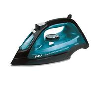 JOCCA - Fer à repasser vapeur 2600 W/régulateur et contrôle de température/vertical/horizontal/réservoir 350 ml/semelle céramique