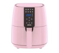 Jocca Friteuse à Air Chaud 3,8 L 1450 W Airfryer LED Touch 8 Programmes Rose