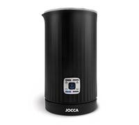 Jocca - Mousseur à lait électrique 5 en 1, chauffage et fouet automatique, 300 ml chauffer/150 ml, acier inoxydable antiadhésif, fonction froid et chaud, pour cappuccino, latte, matcha et