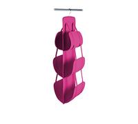 Jocca OR010F Sac de Rangement Amsterdam-Fuchsia/Noir