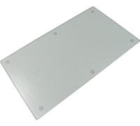 JOCCA- Plaque Protection Vitrocéramique Induction 1 pce|Couvre Plaque de Cuisson| Accessoires de Cuisine|verre trempé/couper, servir, protéger/résistant à la chaleur|52x30cm|1 pce
