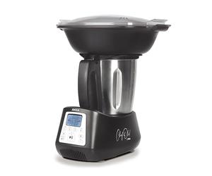 Jocca Robot de cuisine multifonction tout-en-un avec application, 12 modes de fonctionnement et 10 programmes internes, mixer, écraser, pétrir, cuire au four, mixer, blender et assistant de cuisine