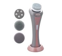 JOCCA - Set de nettoyage du visage rechargeable | Brosse électrique pour tout type de peau | 3 têtes interchangeables | 2 vitesses | Nettoyage en profondeur | Masseur du visage | Revitalise la peau