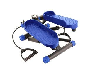 JOCCA - Step Machine avec rallonges, Affichage du Nombre de Calories, Roulette d'intensité, exercez Tout Votre Corps, 2 rallonges avec poignées