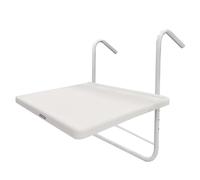 Jocca - Table Suspendue pour Balcon | réglable en 3 Niveaux | Porte Verre latéral | Surface de 53 * 40 cm