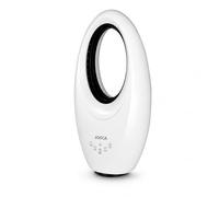 Jocca - Ventilateur Sans Pales avec Télécommande | Ventilateur Puissant et Silencieux | Lumière Nuit LED | 3 Vitesses | Commande Tactile | Minuterie | Blanc | 29,2x17,1x57,2cm