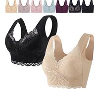 JOCCOS Healthfit Soutien-Gorge de détoxification lymphatique en Tourmaline pour Femme, 2 pièces - B, XXX-Large