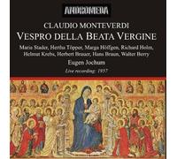 Jochum - Claudio Monteverdi Vespro Della Beate Vergine [Import]