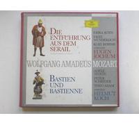 Jochum, Eugen - Jochum, Eugen Mozart Entfuhrung & Bastien 3LP Deutsch Grammophon 139213-5 EX/EX 1950s 3 LPs boxed with booklet, German pressing, Bastien conducted by Helmut Koch