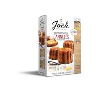 JOCK - Préparation Cannelés - Fabriqué à Bordeaux · Les Recettes du Sud-Ouest · 30 Minutes au Four et c'est Prêt à Déguster · 2 Sachets de 8 à 10 Cannelés - la boite de 390g - Le Lot De 4