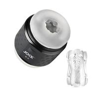 Jock Vibrant Double Stroker pour Hommes & Couples. Puissant Vibration Et Texturé