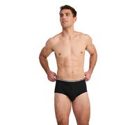 Jockey 2-pack Moderne Classique Y-front Mémoires, Noirs X-large