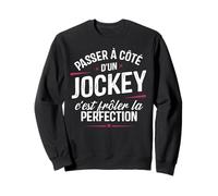 Jockey Cadeau métier Drole Homme Jockey Sweatshirt