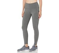 Jockey Cotton Stretch Basic Ankle Legging with Side Pocket, Gris foncé, M Femmes