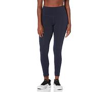 Jockey Cotton Stretch Basic 7/8 Leggings, Bleu Marine, M Femme