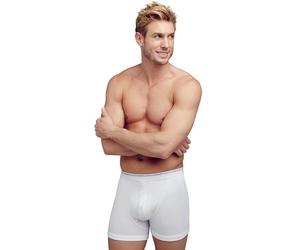 Jockey Lot de 2 Boxers Modernes Classiques avec Braguette à Boutons Homme