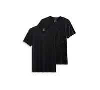 Jockey Lot de 2 maillots de corps pour homme fabriqués en Amérique 100 % coton avec col en V