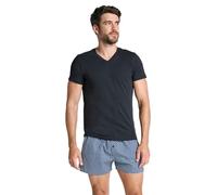 Jockey® Lot de 2 t-shirts à col en V américain.