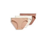 Jockey Lot de 3 culottes pour femme en coton bio avec logo extensible