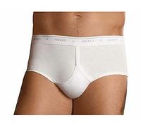 Jockey Lot de 3 slips classiques pour homme, blanc, 20