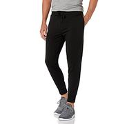 Jockey Men's Active Basic Fleece Jogger Sweatpant, Black, X-Large