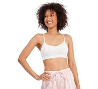 Jockey Moderne Micro Couture Rembourrée Bralette - Blanc Medium