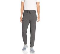 Jockey Pantalon de Jogging en Polaire pour Homme avec Poches zippées, Gris Anthracite chiné, XL