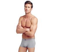 Jockey Short en coton stretch, Trunks pour Hommes XXL gris Melange