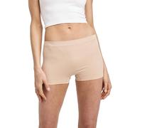 Jockey Short Seamfree Boy pour femme, beige clair, M