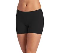 Jockey Skimmies Slipshort de cyclisme pour femme - Sans coutures - Avec jambes courtes - Pantalon anti-frottement en microfibre respirant - Taille haute, Noir , L