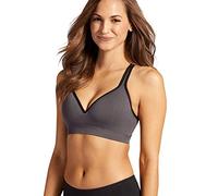 Jockey Soutien-Gorge de Sport sans Couture pour Femme, Gris, Taille M
