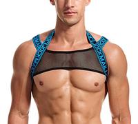 JOCKMAIL Ceinture de fitness pour homme, bleu, S-M