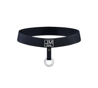 JOCKMAIL String Homme Sexy avec Anneau Amovible sous-vêtement Élastique Taille Basse Jeunes Hommes (FR/ES, Alpha/Lettres, M, Taille Normale, Taille Normale, Noir)