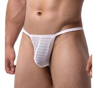 Jockstrap Homme Lingerie Sexy String sans Ficelle Underwear Budgy Smuggler sous Vetement Transparent Vêtements Vêtement Coton Tanga Tenu Slips Slip Érotique Chic Maillot De Bain Taille Basse