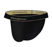 Jockstrap Hommes Custom An Underwear Series Marque Tight Sexy Hommes Lingerie Exotique Coton Suspensorium Boxer Large Sous-vêtements Hommes Coton, Noir , M taille courte