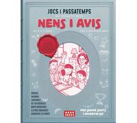 Jocs i passatemps per compartir entre nens i avis: de 4 a 7 anys... fins a qualsevol edat! 150 jocs en color: Còmics, enigmes, laberints, set ... els punts. Per jugar junts i divertir-se!!