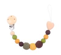 Jocute-Attache-Sucette En Boule De Laine Pour,Porte-Sucette Pour Bébé,Bracelet Pour Anneaux De Dentition,Gros Crochet,Clip Pour,1 À 2 Pièces - Type No.8