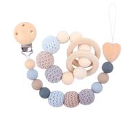 Jocute-Attache-Sucette En Boule De Laine Pour,Porte-Sucette Pour Bébé,Bracelet Pour Anneaux De Dentition,Gros Crochet,Clip Pour,1 À 2 Pièces - Type No.3