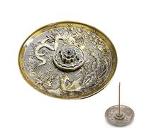 JOCXZI Bronze Porte-Encens de Lotu Porte-encens Porte-bâtons d'encens pour Décoration pour Maison Salle Bureau Club Yoga