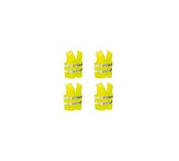 JOD1 LBXJOD1Kitgilet - Gilet Jaune De Sécurité - 4 Pièces