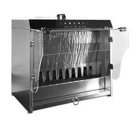 JODAIS Cabine de pulvérisation d'aérographe portable, cabine de pulvérisation de peinture à rideau d'eau avec contrôle tactile et double filtration, débit de 2200 L/H et 3 lumières LED,